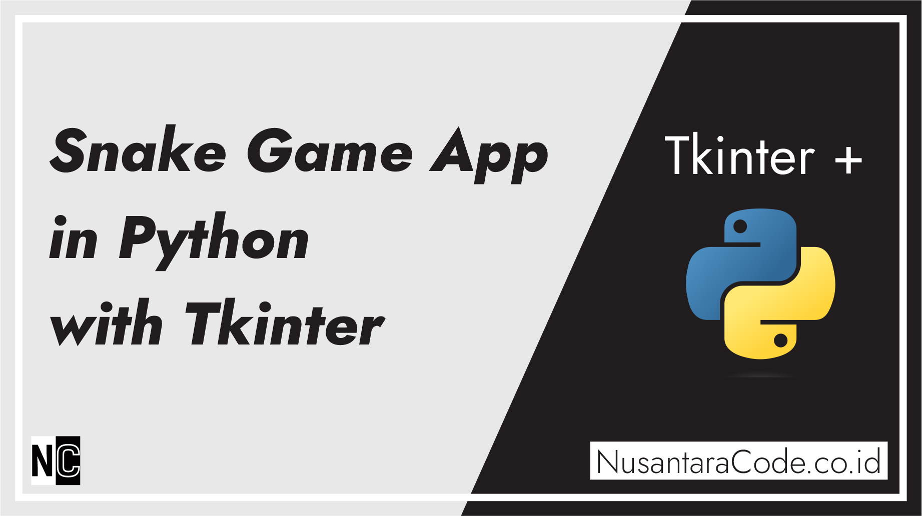 Building a Snake Game App in Python with Tkinter