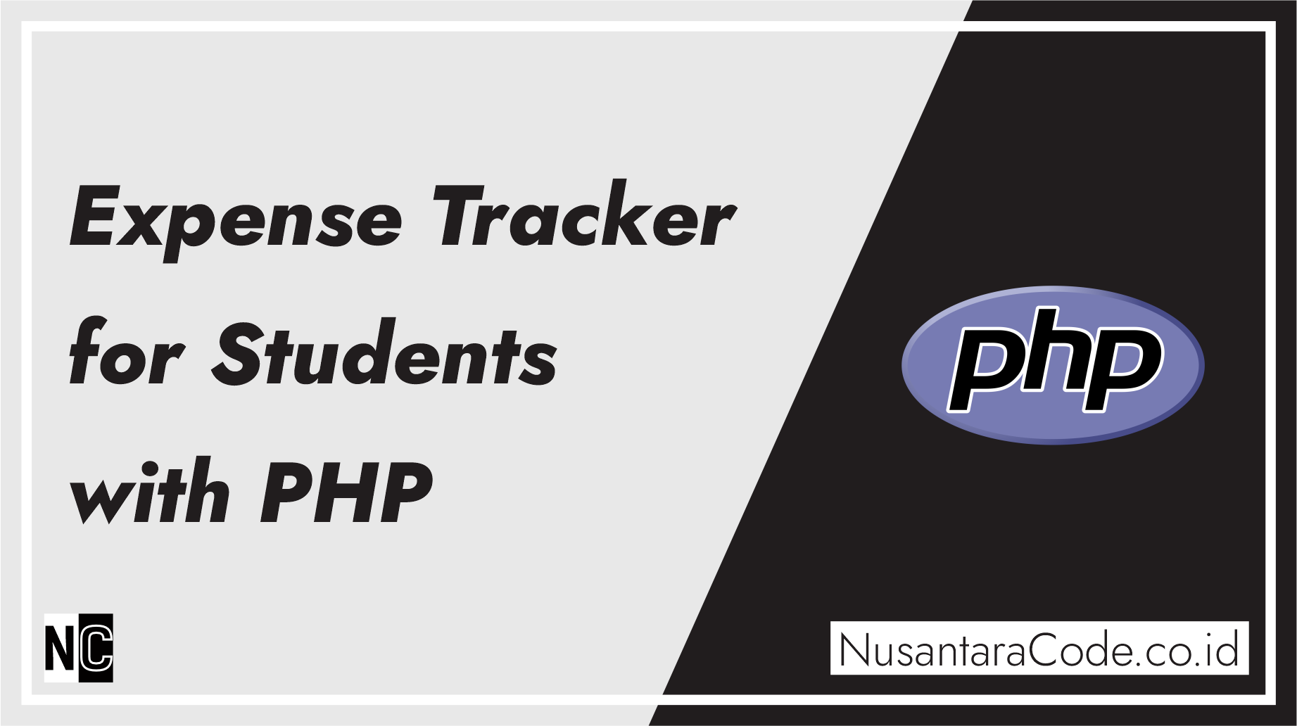 Expense Tracker for Students with PHP