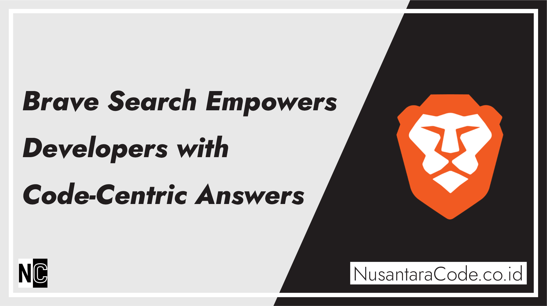 Brave Search Empowers Developers with Code-Centric Answers