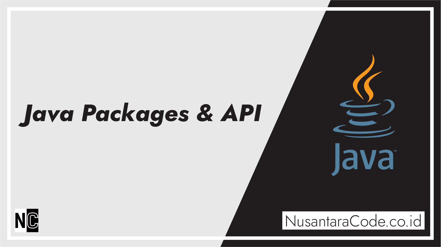 Java Packages & API